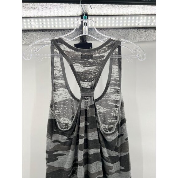 Maurices 24/7 Scoop Neck Gray/Black Camo Racerback Tank Top Size Small - Picture 6 of 9
